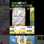 ①/3 (MC)全編は上より【発売100日後 TOP30】100バトルコレクション【2026.3.28←2.19】ポケカ ポケモンカード 新弾 相場