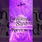 Eminence in Shadow – Engaging the Enemy, Alpha #weissschwarz #cardgame #cardreveal