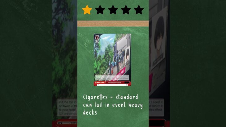 Eminence in Shadow – Unfortunate Event #weissschwarz #cardgame #cardreveal