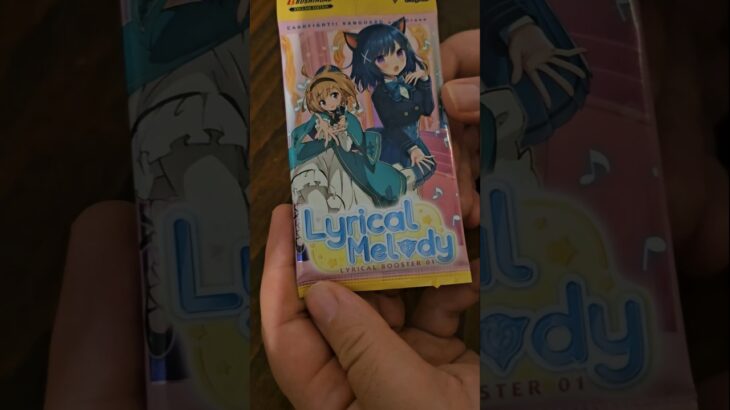 Lyrical Melody – Vanguard TCG opening. #vanguard #vanguardtcg #lyricalmelody #boosteropening