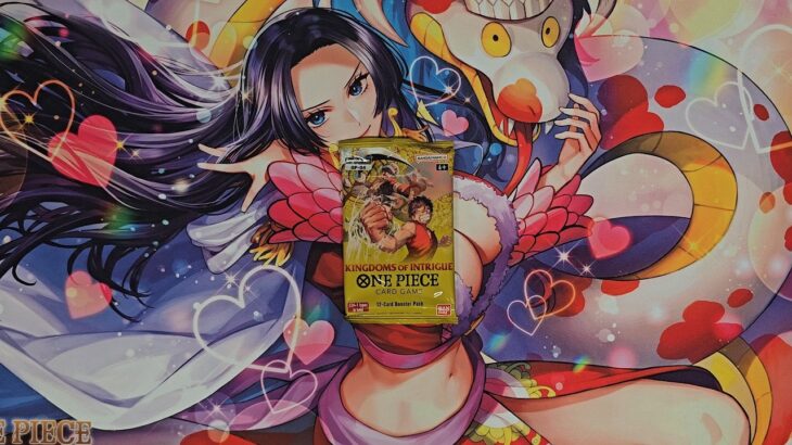 One Piece Card Game – Kingdoms of Intrigue [OP-04] Booster Opening 04 #onepiececardgame #op04 #tcg