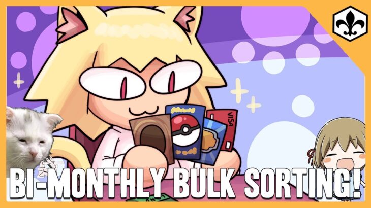 Post-Holiday Unboxing Organization! [Weiss Schwarz Bulk Sorting]