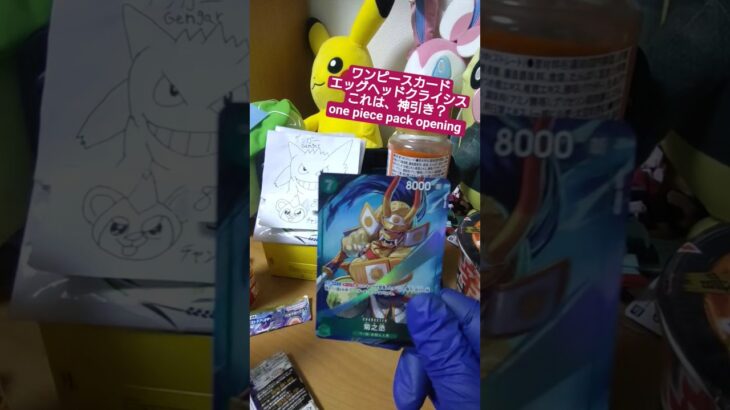 【ワンピースカード開封】エッグヘッドクライシス！ゾロSR引けなければ大爆死の敗北者 one piece EGGHEAD CRISIS Pack opening #shorts
