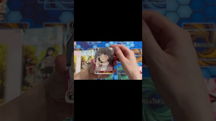 【開封】青春ブタ野郎はサンタクロースの夢を見ない【ヴァイスシュヴァルツ】 続きは動画にて！ #ヴァイスシュヴァルツ #青ブタ #トレカ #トレカ開封 #カード開封 #shorts