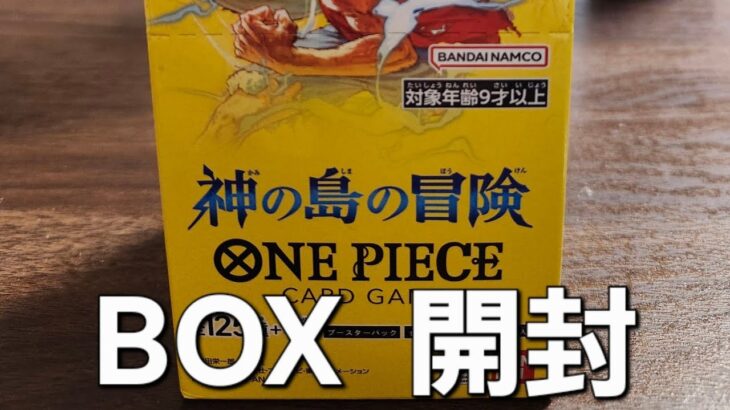 神の島の冒険を開封動画