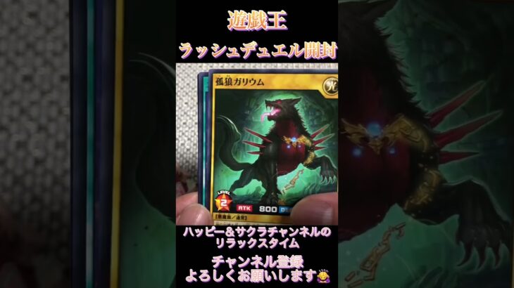遊戯王ラッシュデュエルカード開封