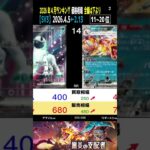 ②/3 (SV3)全編は上より【発売2年9ヶ月後 TOP30】黒炎の支配者【2026.4.5←2.11】ポケカ ポケモンカード 新弾 相場