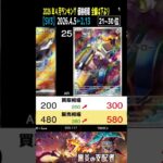 ①/3 (SV3)全編は上より【発売2年9ヶ月後 TOP30】黒炎の支配者【2026.4.5←2.11】ポケカ ポケモンカード 新弾 相場