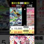 ④/4 (SV2a)全編は上より【発売2年10ヶ月後 TOP42】ポケモンカード151【2026.4.2←2.9】ポケカ ポケモンカード 新弾 相場