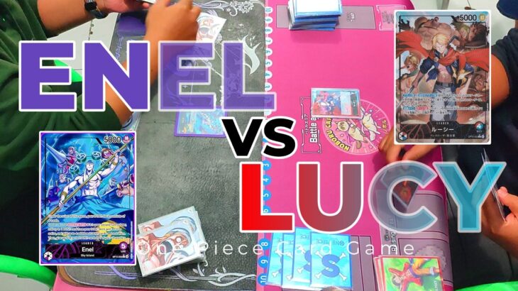 Main Kartu #onepiece | Enel OP15 vs Lucy OP15 di @ogredepok5057 | Capt Fadhil vs @pakbencu