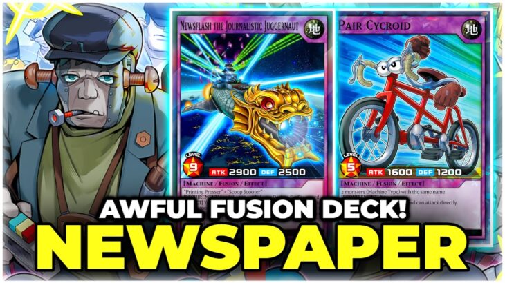 NIGHTMARE!!! Newspaper Reporter Fusion Deck Profile! | Yu-Gi-Oh! Rush Duel | EDOPRO