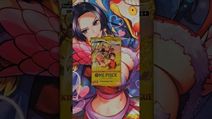 Opening One Piece OP-04 Booster – Kingdoms of Intrigue 🙄 #onepiececardgame #op04 #booster