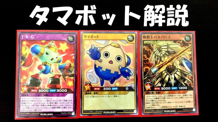 【タマボット解説】遊戯王ラッシュデュエル　神獣王バルバロス