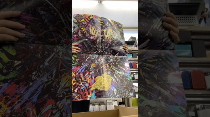 公式から大量のポスターが届きました#vlog #デュエマ