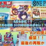 【ポケカ/ワンピ/遊戯王情報】本日から再販開始、夜も行動！？2026年休みなし！？#pokemon #ptcg #ポケモンカード #コンビニ再販 #スタートデッキ100  #megaドリームex