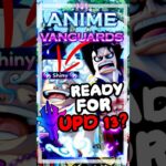 Are YOU ready for Vanguard Gear 5 Luffy? (Anime Vanguards) #roblox #animevanguards #luffy #onepiece
