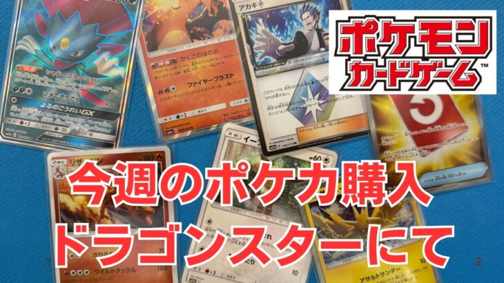 【ポケカ購入報告】リザードンなど古めのカード。ドラゴンスターさんより。Pokémon Trading Card Game