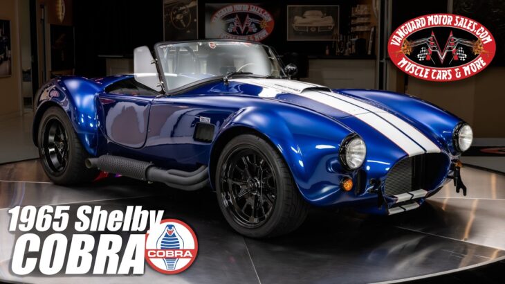 1965 Shelby Cobra Backdraft RT4 For Sale Vanguard Motor Sales #1056