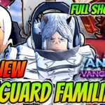 ALL *NEW* Vanguard Familiars FULL SHOWCASE In Anime Vanguards Update 13.5!