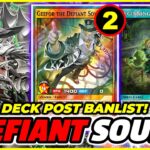 Defiant Soul Post Banlist!! Deck Profile | Yu-Gi-Oh! Rush Duel! | EDOPRO