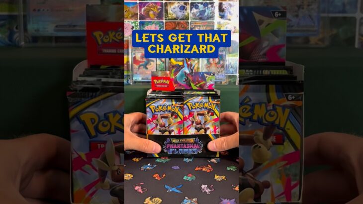 My only chance for the Charizard SIR?  #pokemon #pokemontcg #pokemoncommunity  #phantasmalflames
