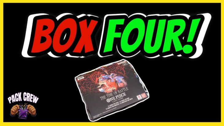 Opening an One-Piece OP16 A Time In Battle Booster Box ! #4