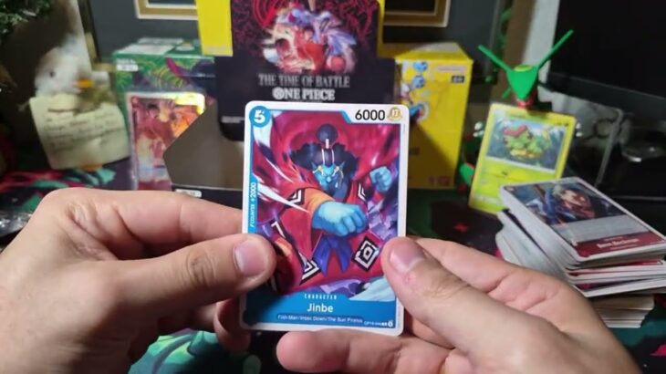 Opening the *NEW One Piece OP16 The Time Of Battle Booster Box! STREAM