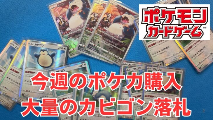 【ポケカ】大量のカビゴンをメルカリで落札した。Pokémon Trading Card Game in japan ―English audio available!