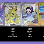 【ポケカ】黒炎の支配者の高額ランキングTOP22【ポケモンカード】【2026-06-04】