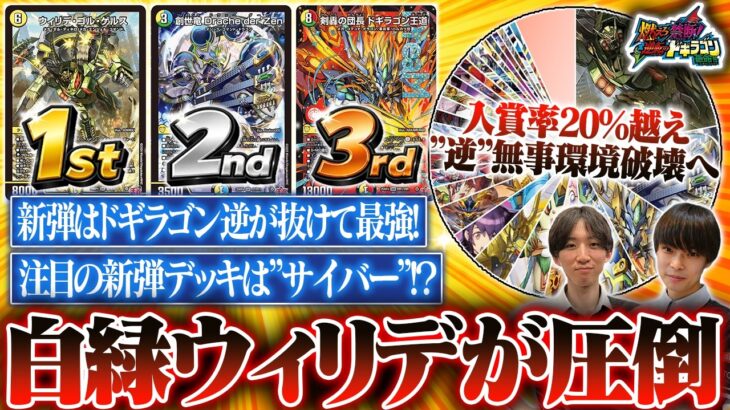 【TopTier通信】最強デッキウィリデが新弾で更にパワーアップ。圧倒的”ドギラゴン逆”環境を解説します。【TopTier / デュエマ】
