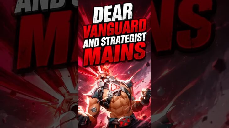 Vanguard and Strategist mains wanna be DPS now 💀  #shorts