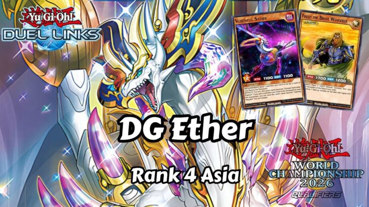 WCQ Asia Rank 4 Contact Dark Galaxy Ether – YuGiOh Duel Links Rush Duel