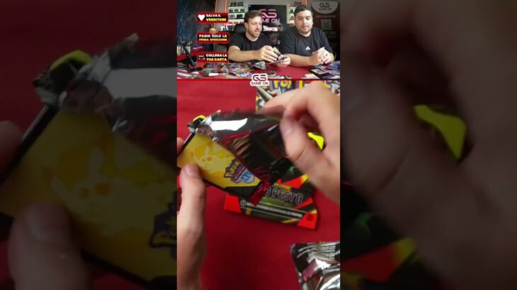Apertura Buio Pesto TCG Pokémon #shorts