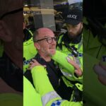 Arrest at the Vanguard March #police