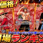 【ワンピースカード】　旧弾BOXに異変！？　今動いている弾は？　買取価格！　相場ランキング　まとめ