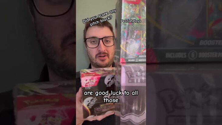 Good luck to all those ripping Pokemon’s new pitch black set! Let me see those pulls in the comments