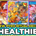 NEW PYRO RITUAL THEME!! Healthie Deck Testing! | Yu-Gi-Oh Rush Duel | EDOPRO