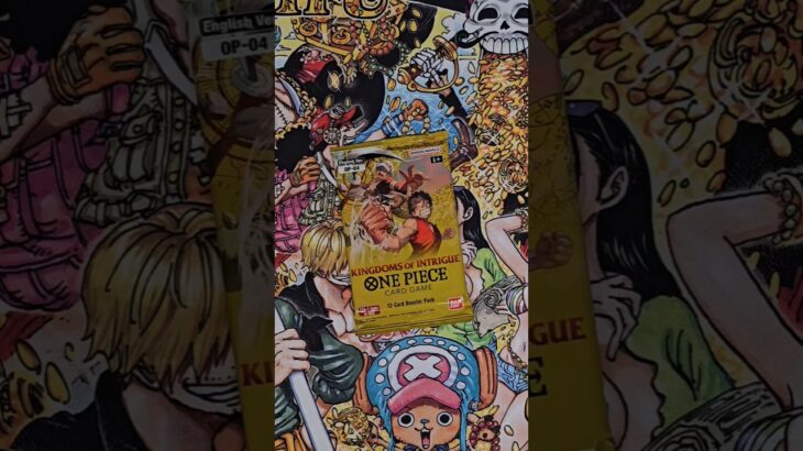 Opening One Piece OP-04 Booster – Kingdoms of Intrigue 👹 #onepiececardgame #op04 #booster