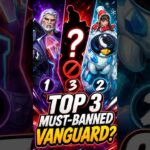 Top 3 Vanguard bans in Marvel Rivals ranked 💀 #shorts