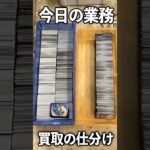 久しぶりにデュエマの買取がいっぱいあったようなので仕分けました#vlog #カードショップ店員 #作業内容
