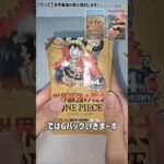 新弾　ワンピースカード　【世界最強の戦士】6パック開封　パラレル引いちゃいました！！！