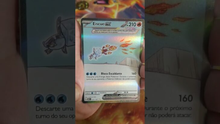 Abrindo cartas Pokémon Obsidiana em Chamas #pokemon #shorts #cartasraras