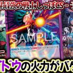 【ワンピースカード/対戦】新リーダーカイドウ！ドンマイナスでパワー下げ＆大型並べて高火力！しっぽ界最強の戦士しっぽCS ~3on3~予選1回戦『緑ミホーク vs 紫カイドウ』【17弾環境/竜のしっぽ】
