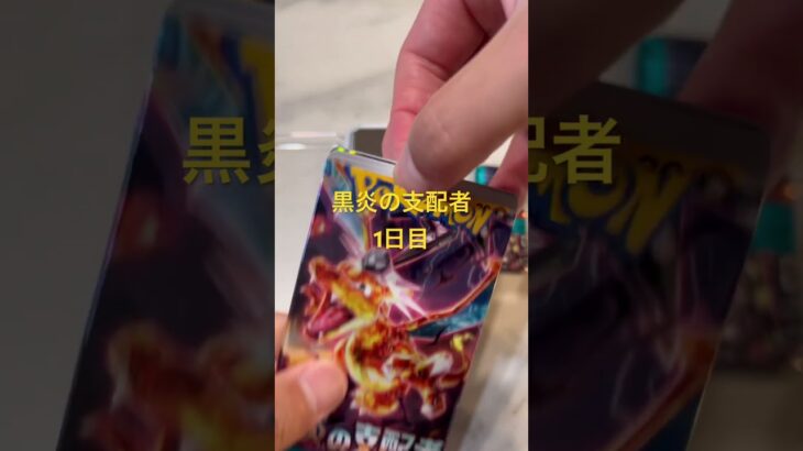 ポケモン ポケカ カードゲーム 黒炎の支配者 開封 重量サーチ