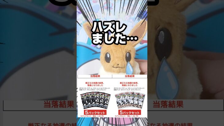 【ポケカ落選…からの大逆転の神引きッ！】ゲオで落選したので、ゲオで昔買ったポケカのブラックボルトとホワイトフレアを開封します！毎日ポケカ開封！