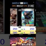 ①/3 (SV3)【発売3年2ヶ月後 価格相場TOP30】黒炎の支配者【2026.9.4←5.10】30周年 セレブレーション ポケカ ポケモン カード 新弾 相場