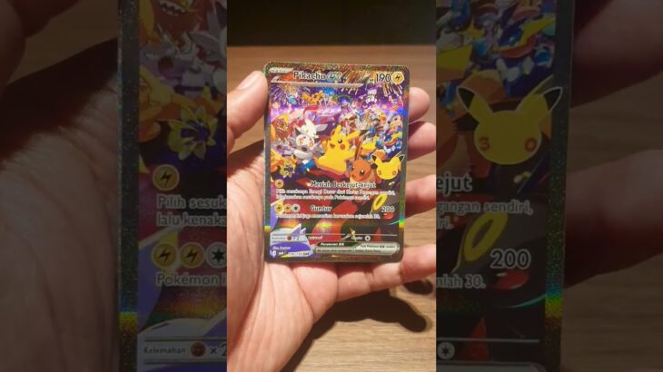 30th Celebration Pikachu hit #pokemon #pokemonchannel #pokemoncards #pokemontcg #newpokemonset