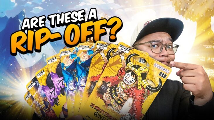 ARE BLISTER PACKS A RIP-OFF? Opening OP 17 Blister Packs (ENGLISH) – One Piece Card Game