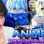 Getting the OVERPOWERED *NEW* VANGUARD Unit Familiars in Anime Vanguards Roblox!