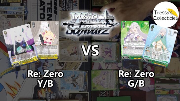 Re:Zero (Y/B) vs. Re:Zero (G/B) [Weiss Schwarz TCG]
